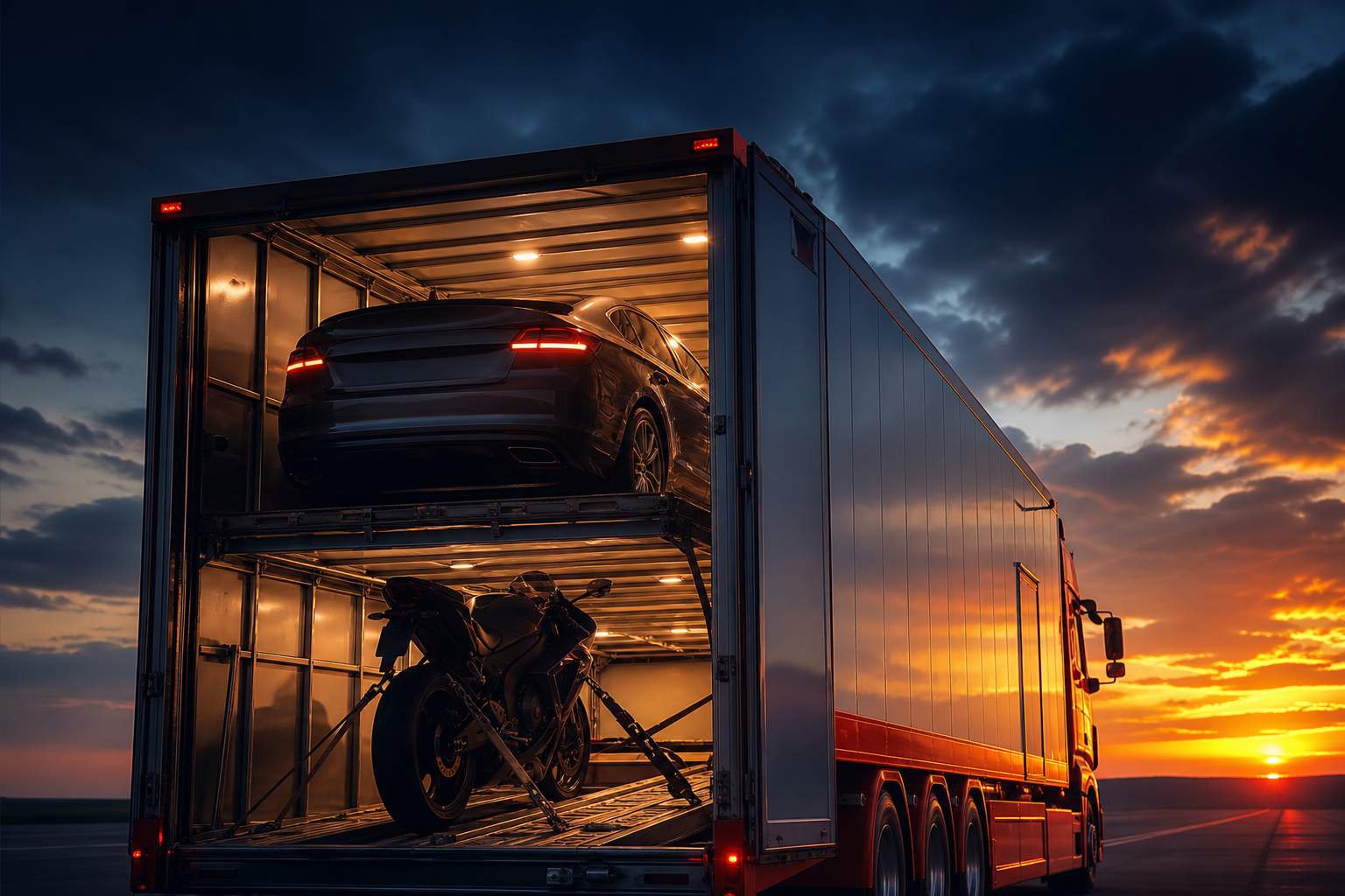 Car and bike transport by TransWorld Packers and Movers