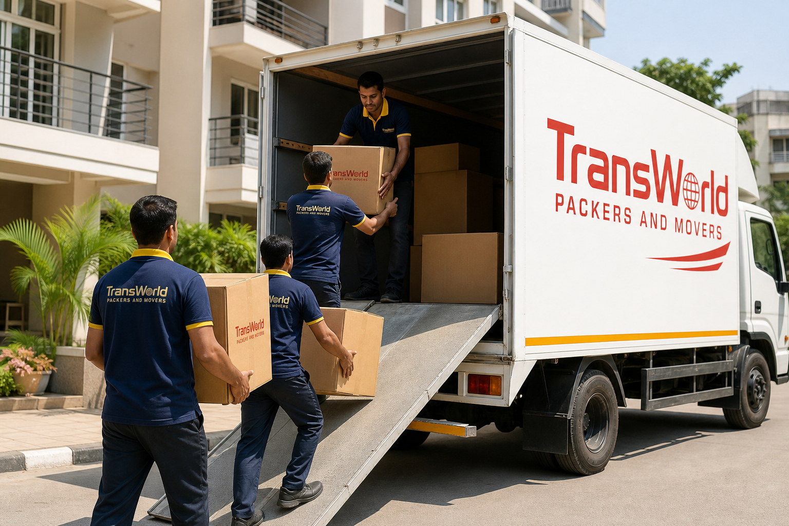 Loading & Unloading | TransWorld Packers and Movers