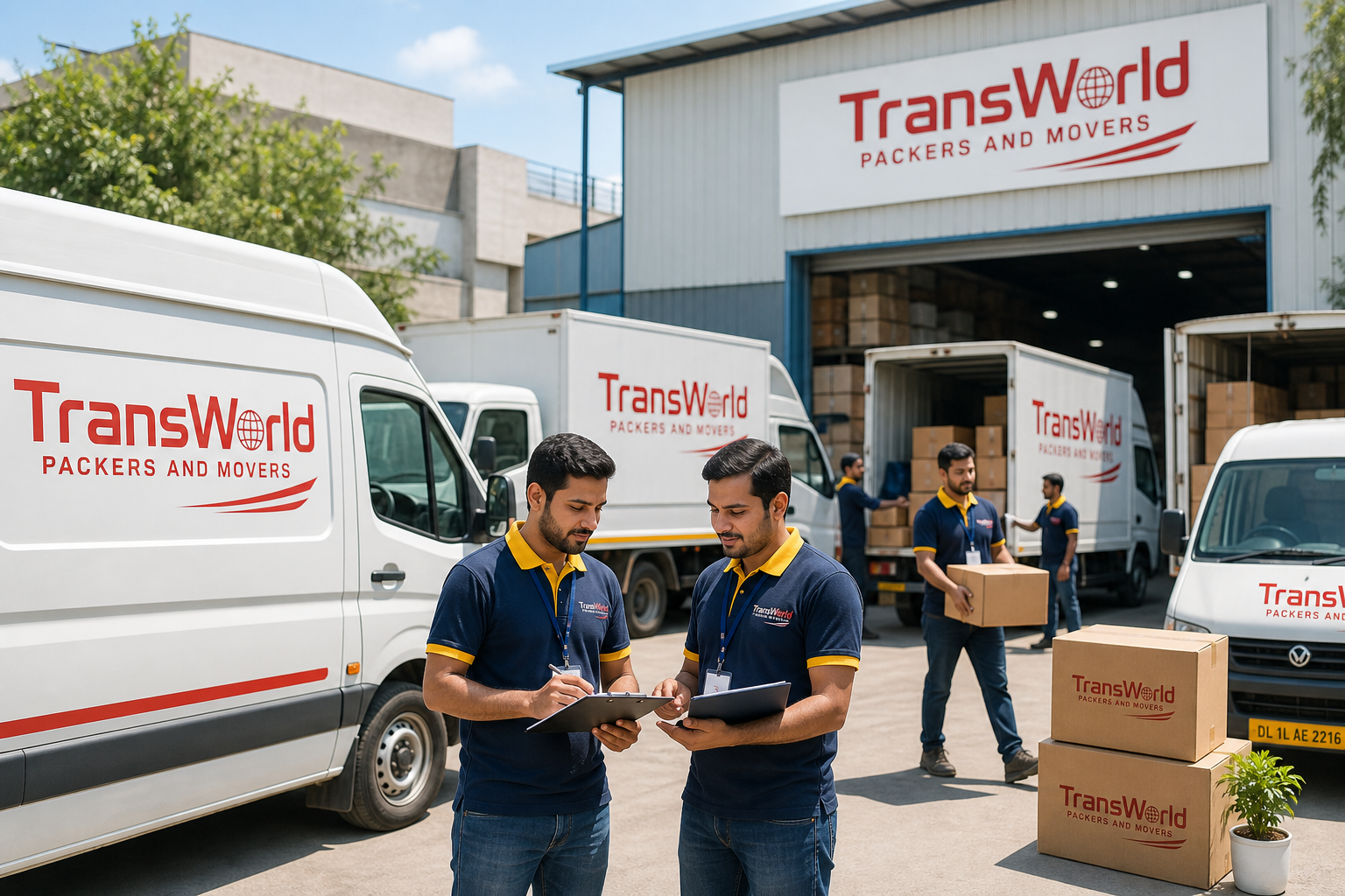 Logistic Services | TransWorld Packers and Movers
