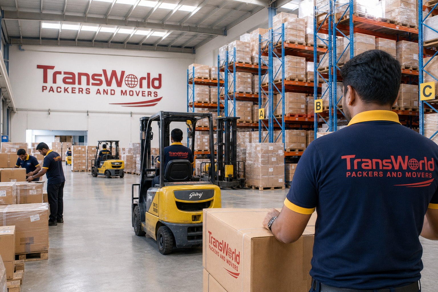 Warehousing Services | TransWorld Packers and Movers
